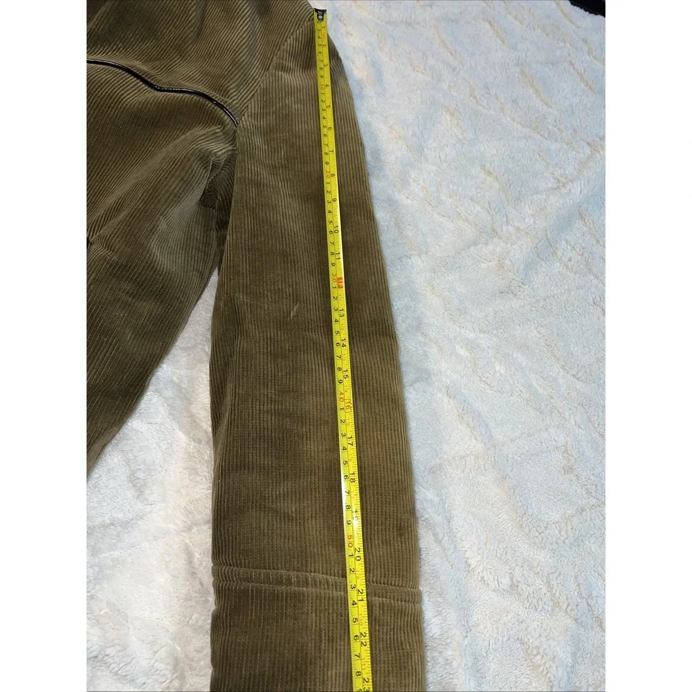 Vintage Men's Made In Canada Heavy Sherpa Lined Courdory Jacket Brown/Tan Sz‎ 38
